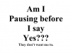 iampausingbeforeisayyes