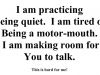 iampracticingbeingquiet